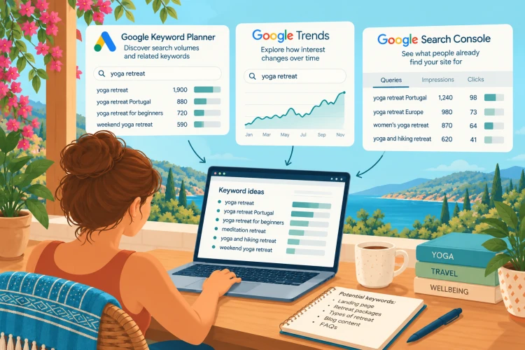 Step 4: Find more keyword ideas using free tools Use free keyword research tools to find more keyword ideas
